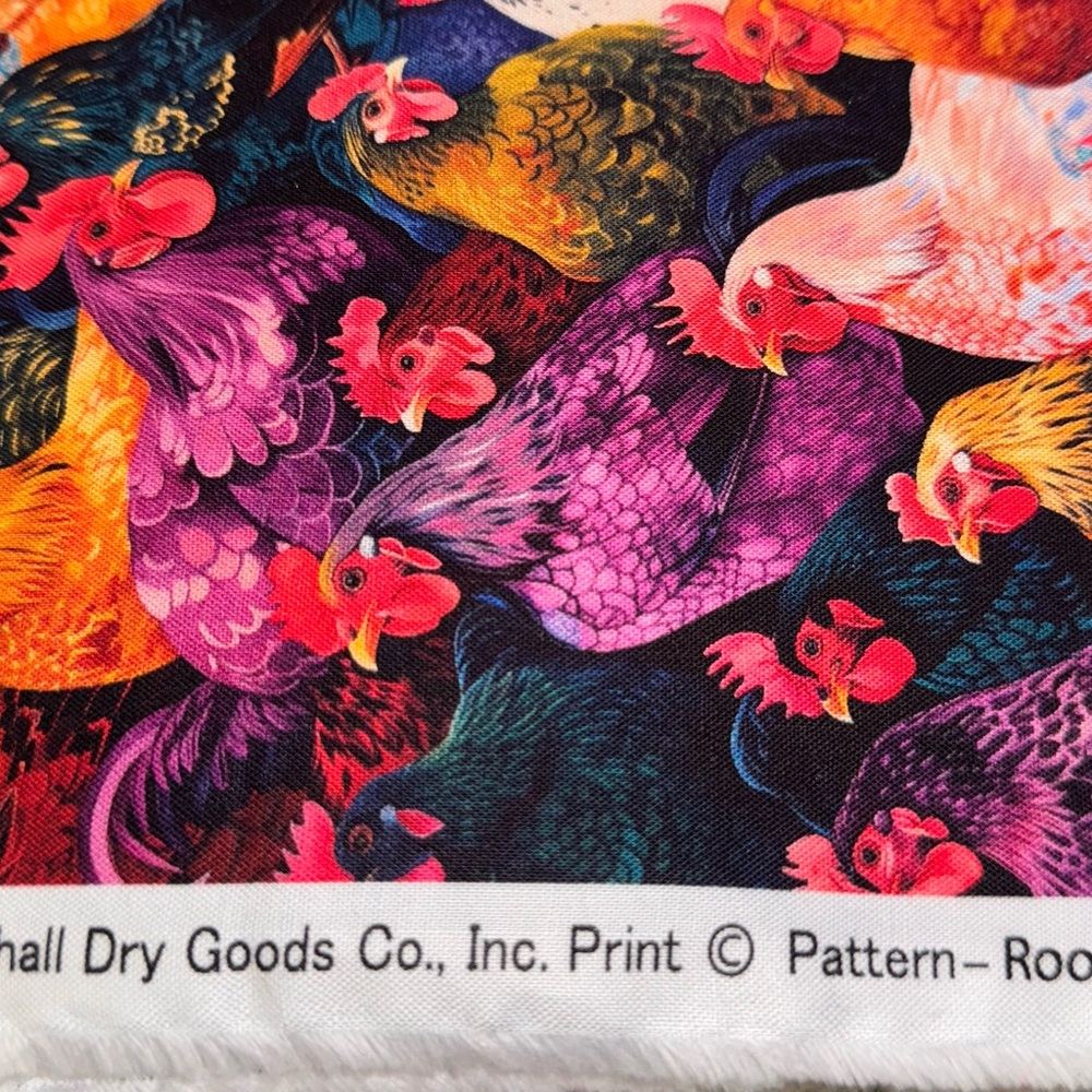 Vibrant Rooster Pattern Sheet Set - Picture 2 of 2